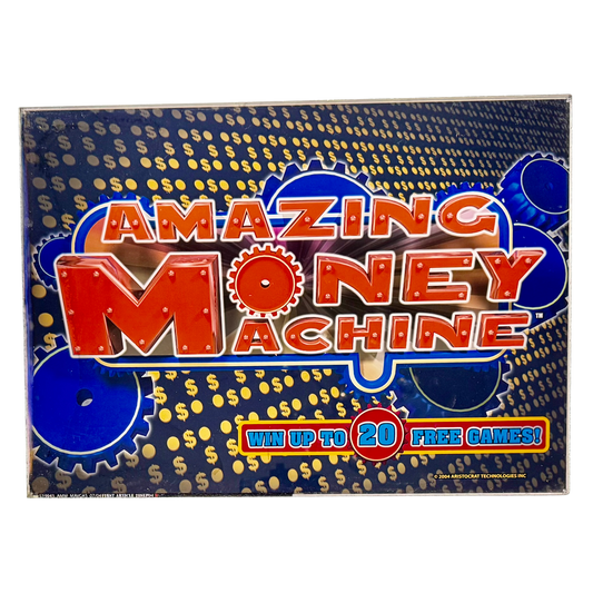 Amazing Money Machine Slot Retro Acrylic