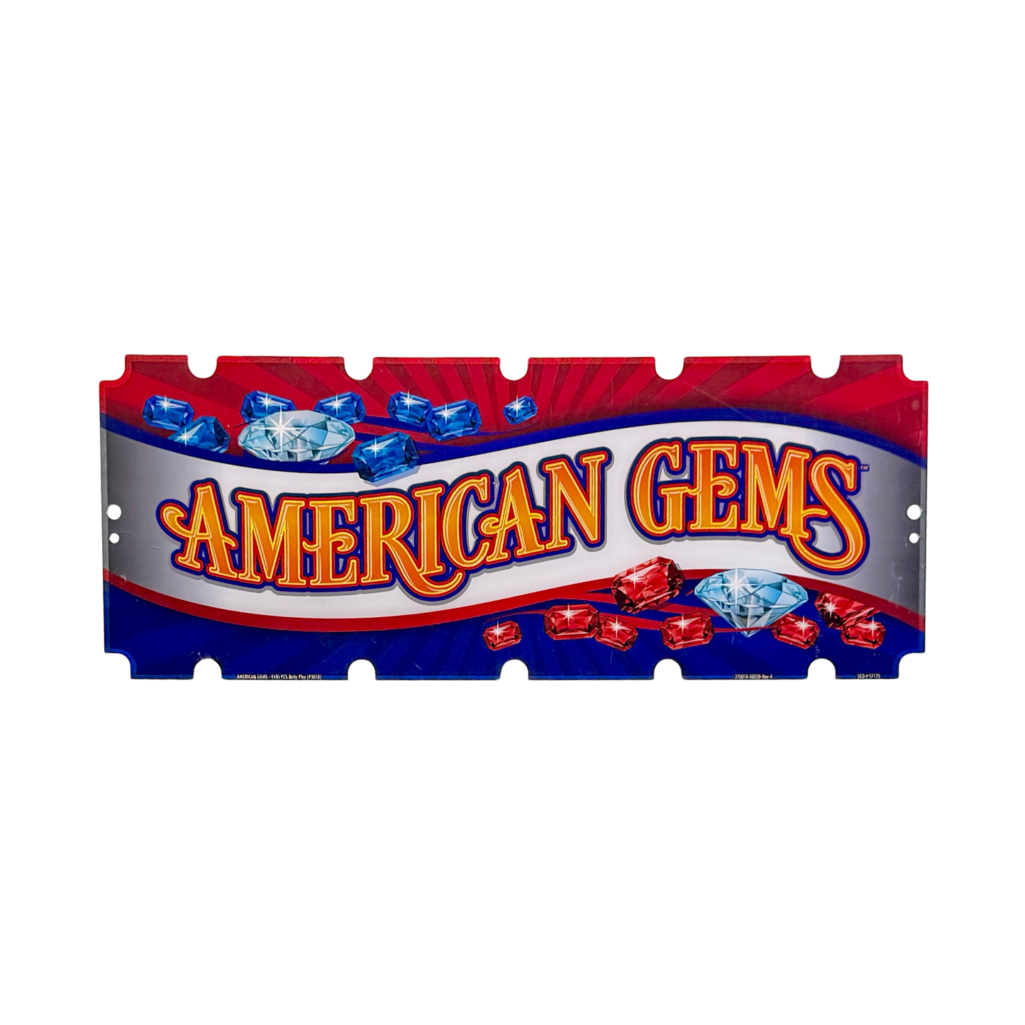 American Gems Slot Retro Acrylic