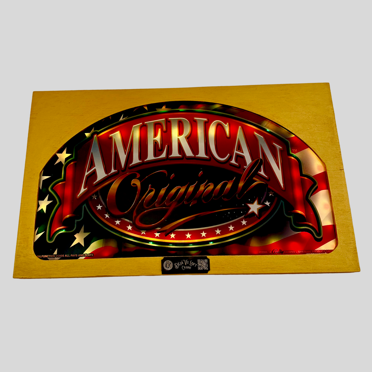 American Original Slot Glass
