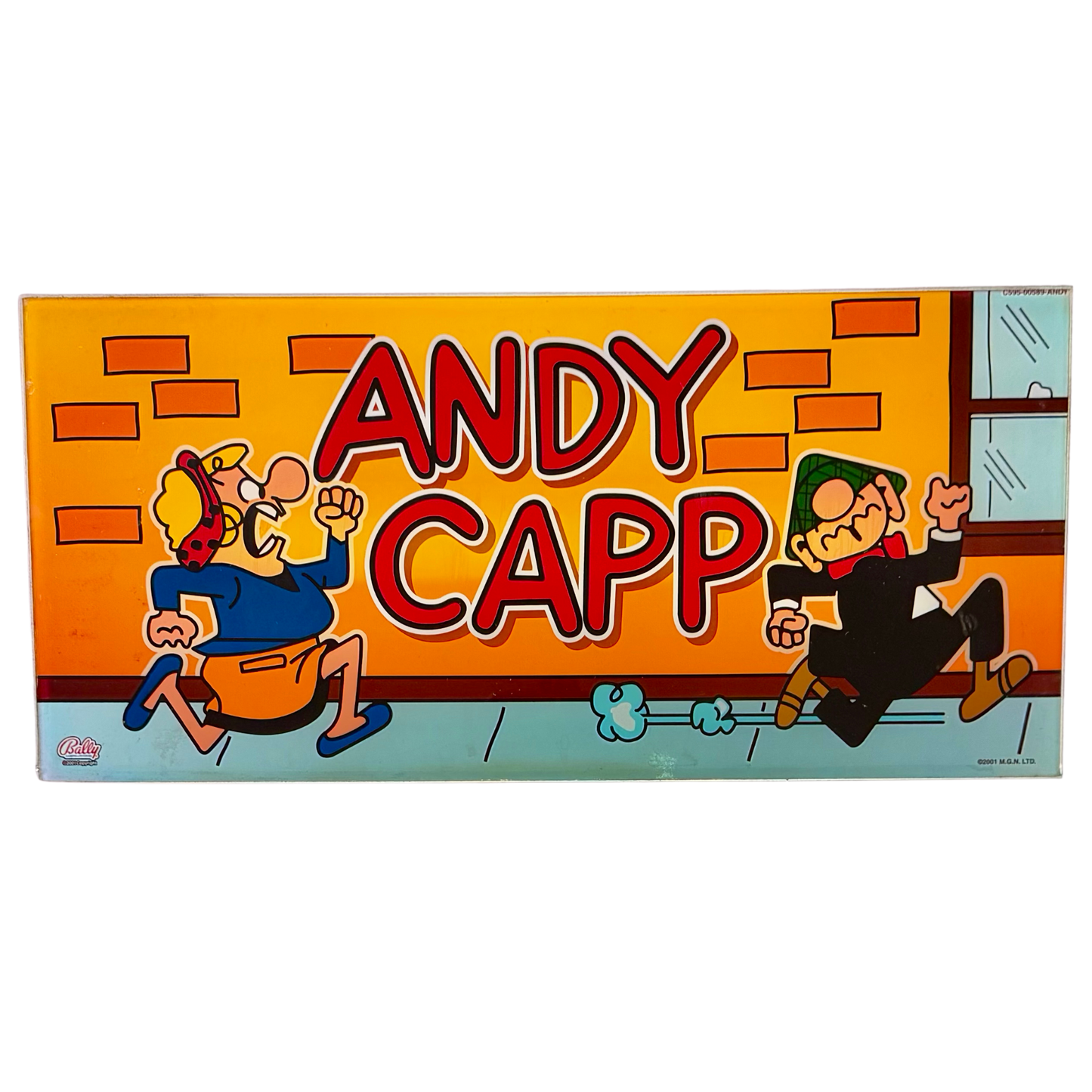 Andy Capp Slot Glass