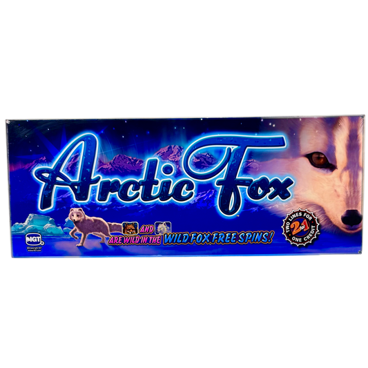 Arctic Fox Slot Glass