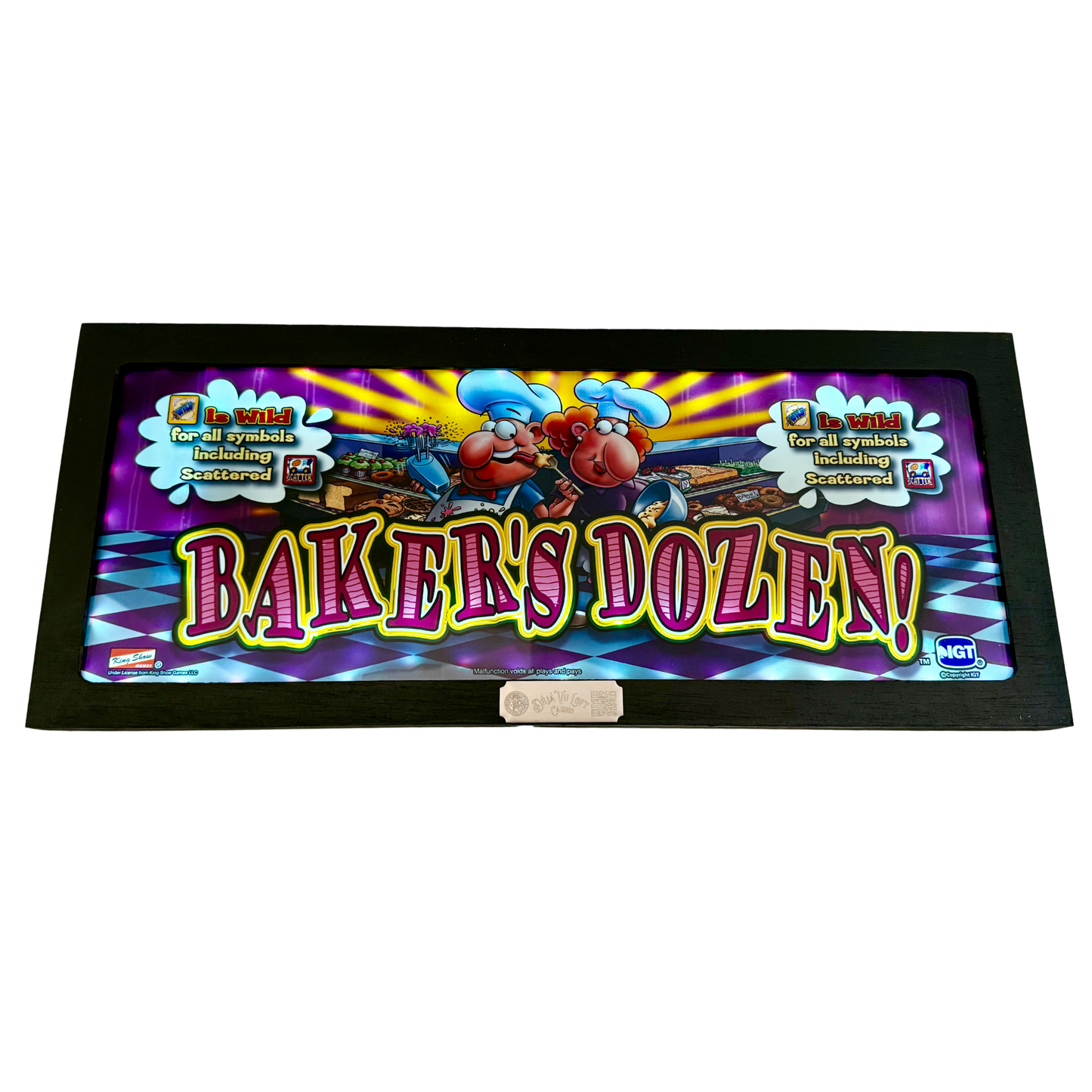 Baker's Dozen Slot Glass