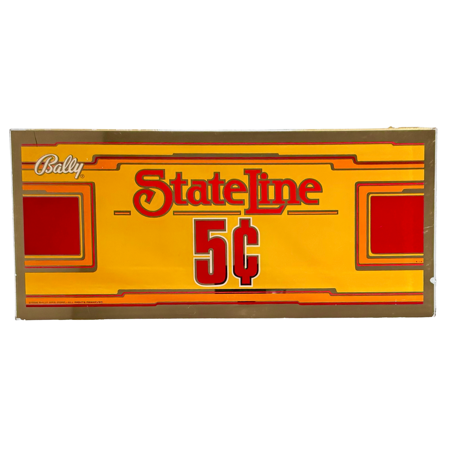 State Line Slot Glass