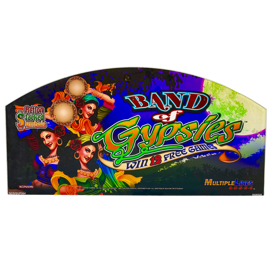 Band Of Gypsies Slot Glass