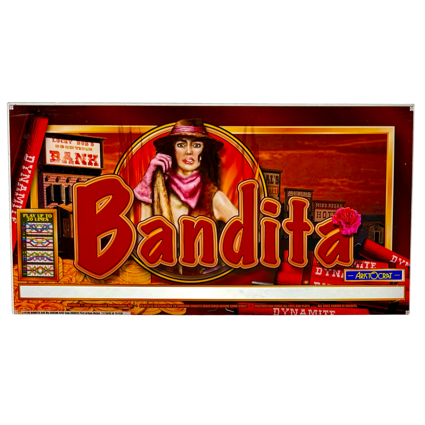 Bandita Slot Retro Acrylic