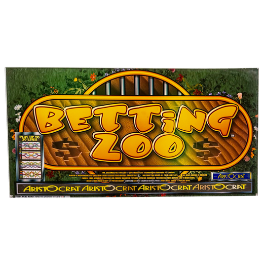 Betting Zoo Slot Retro Acrylic