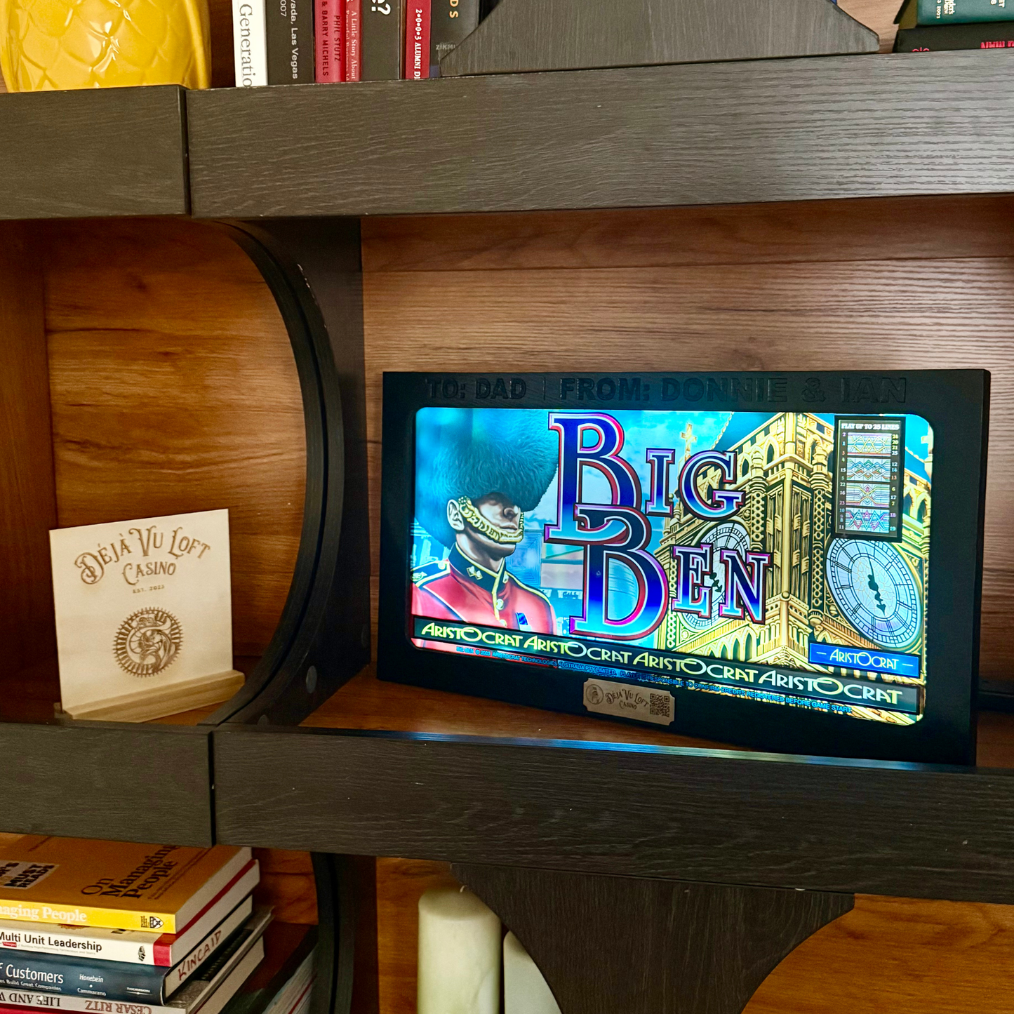 Big Ben Slot Retro Acrylic