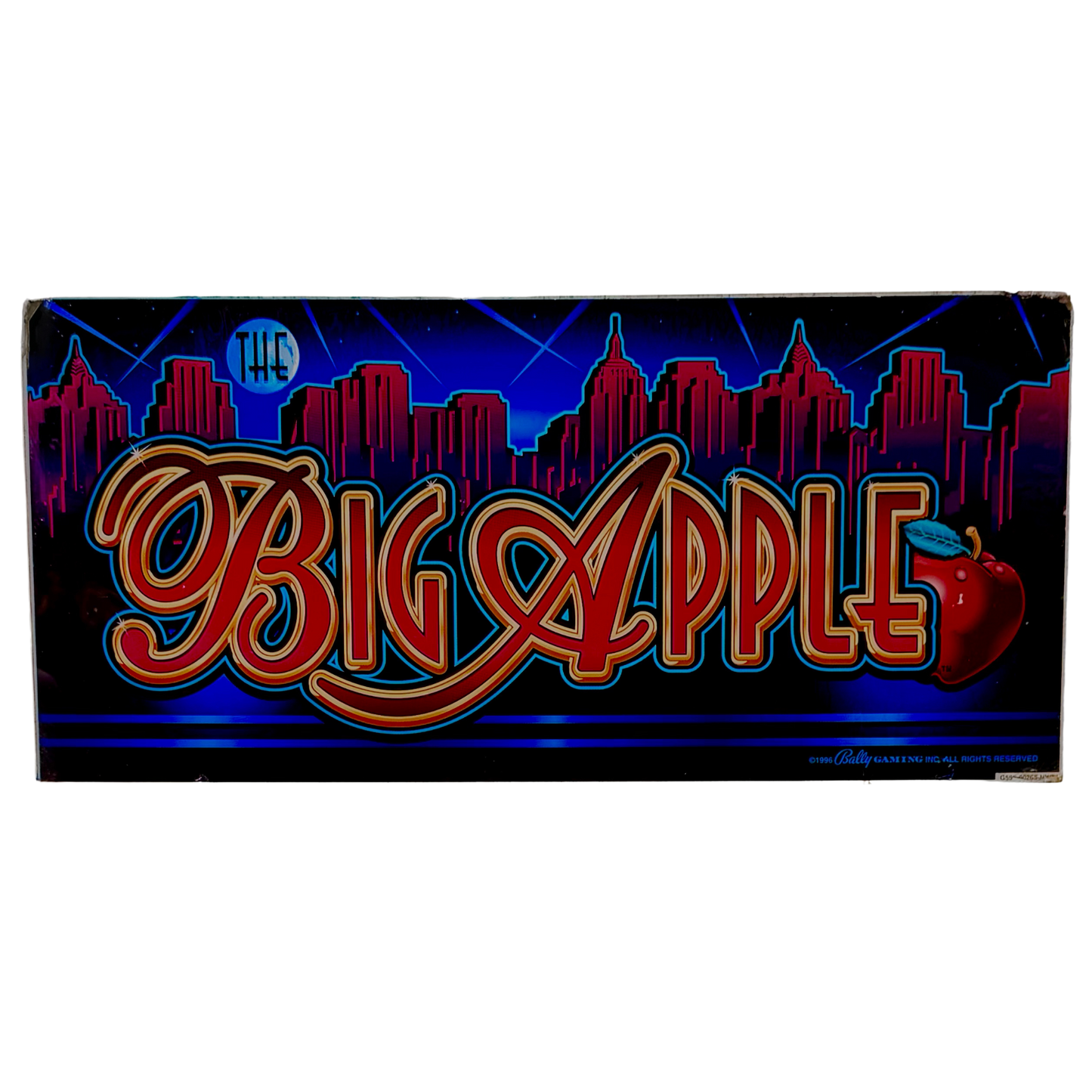 Big Apple Slot Glass