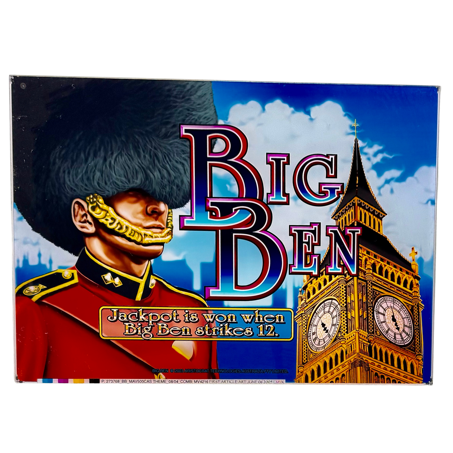 Big Ben Slot Retro Acrylic