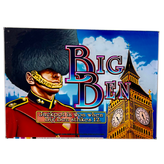 Big Ben Slot Retro Acrylic