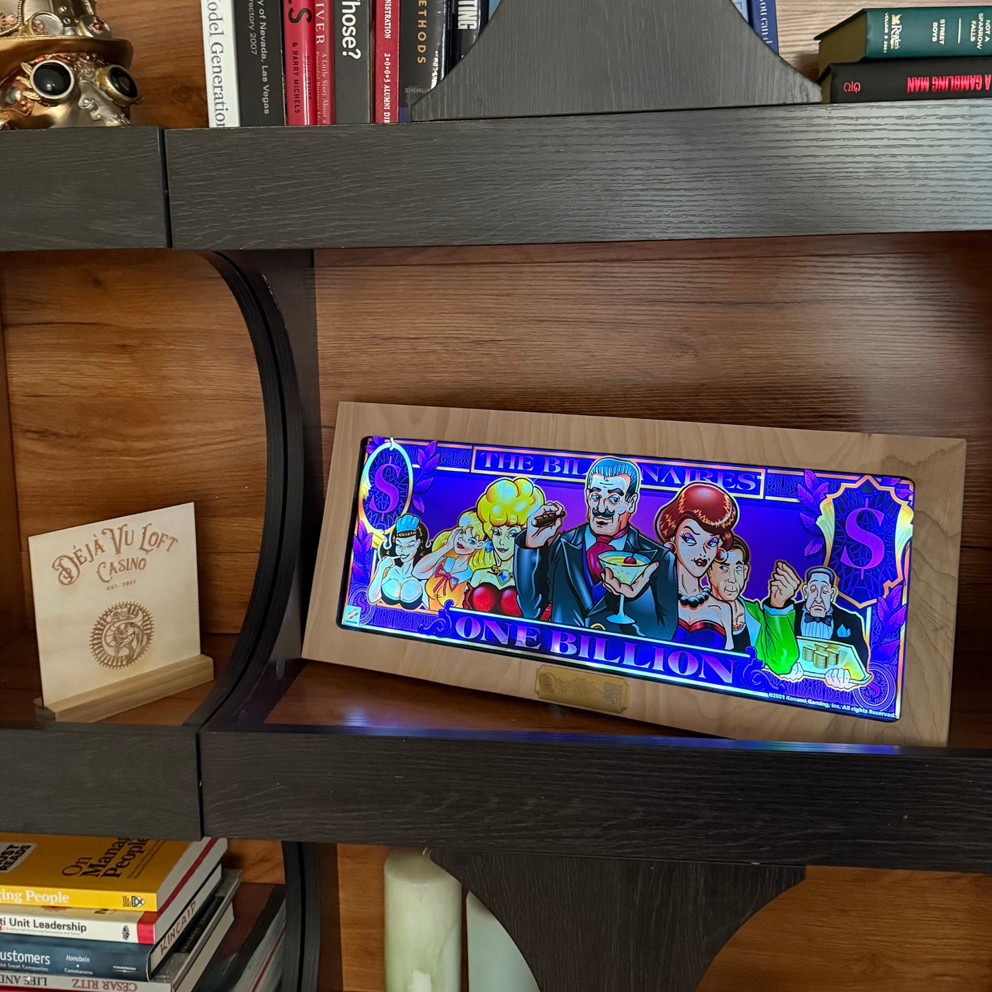 Billionaires Slot Glass