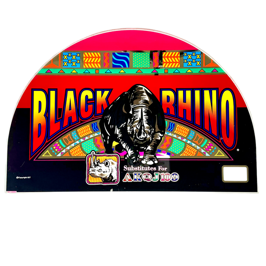Black Rhino Slot Glass