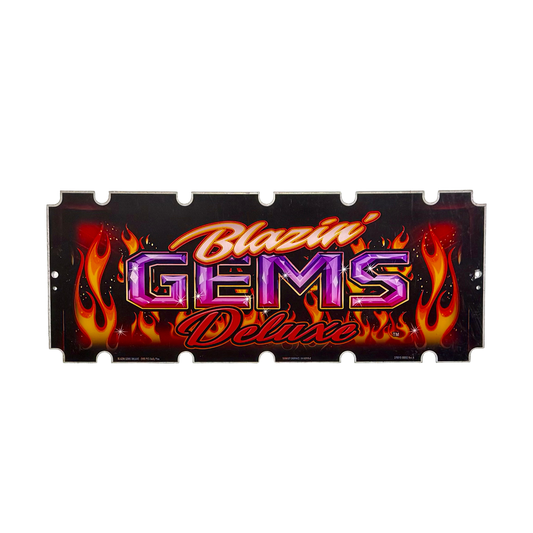 Blazin' Gems Deluxe Gems Slot Retro Acrylic