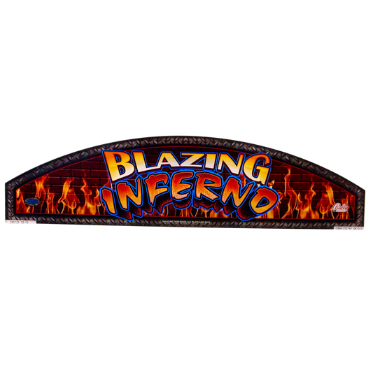 Blazing Inferno Slot Glass