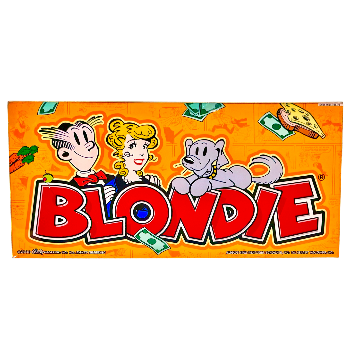 Blondie Slot Glass