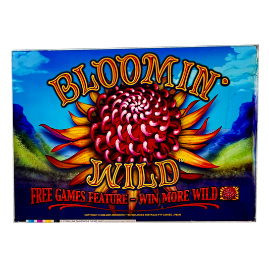 Bloomin' Wild Slot Retro Acrylic