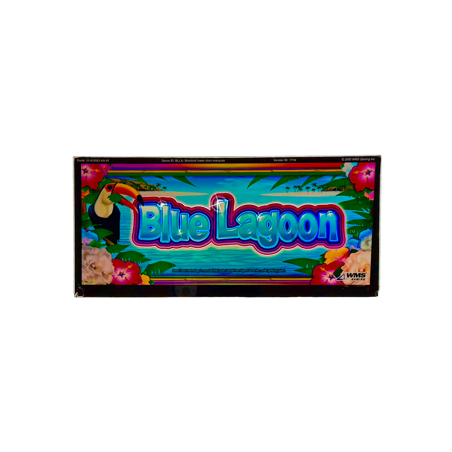 Blue Lagoon Slot Glass