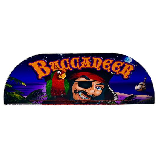 Buccaneer Slot Retro Acrylic