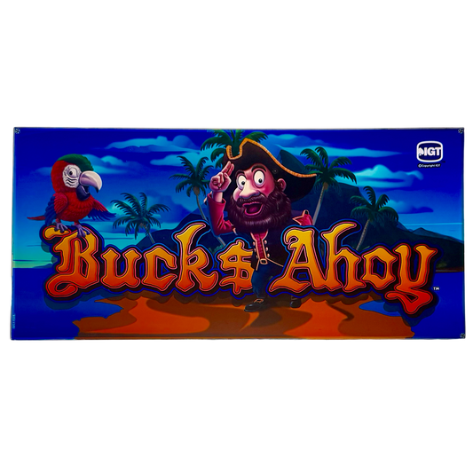 Bucks Ahoy Slot Glass