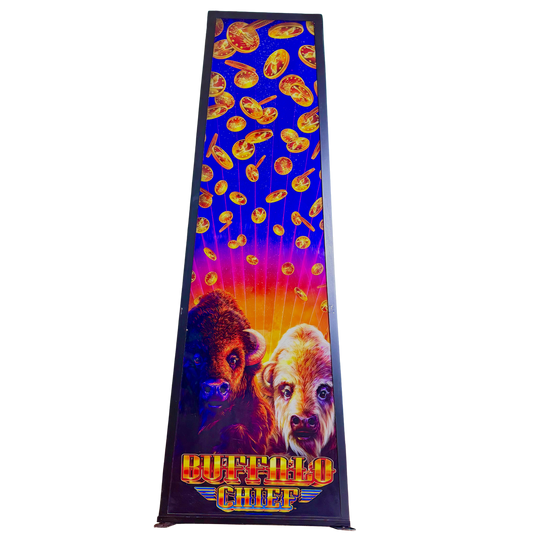 Buffalo Chief Slot Retro Acrylic