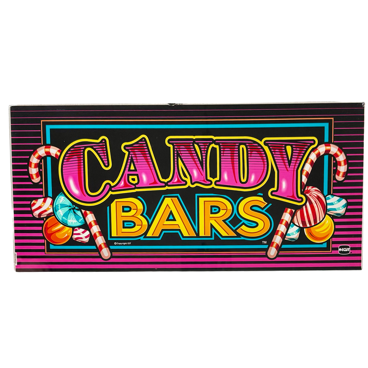 Candy Bars Slot Glass