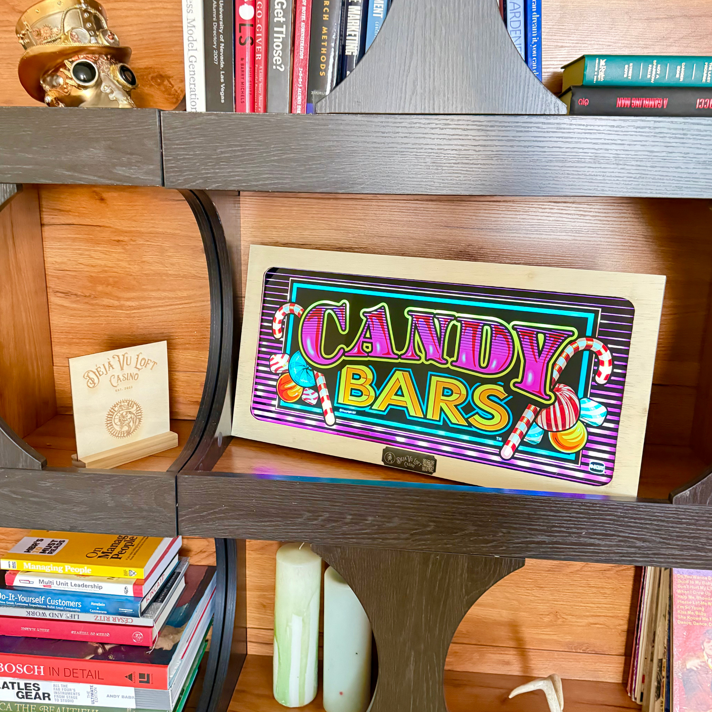 Candy Bars Slot Glass