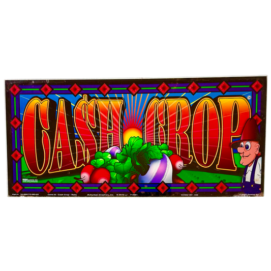 Cash Crop Slot Glass