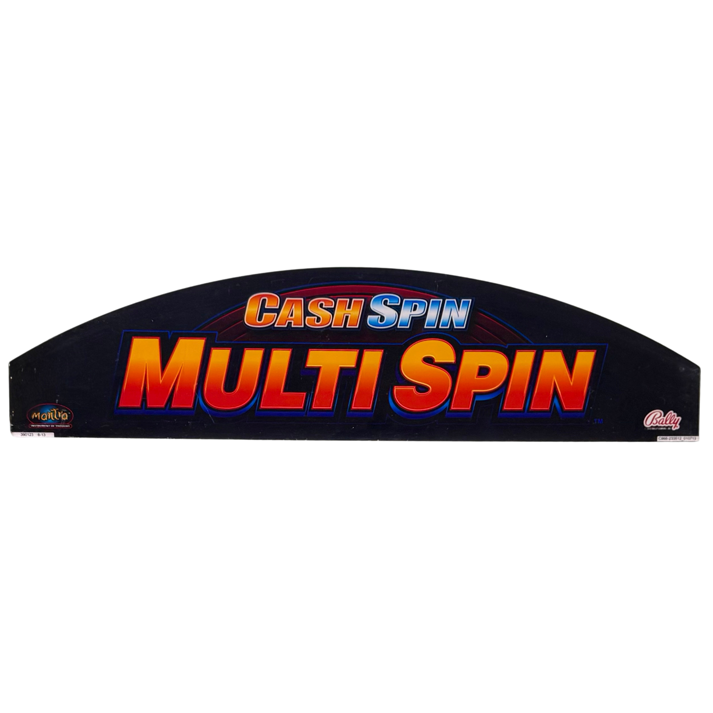 Cash Spin Multi Spin Slot Glass