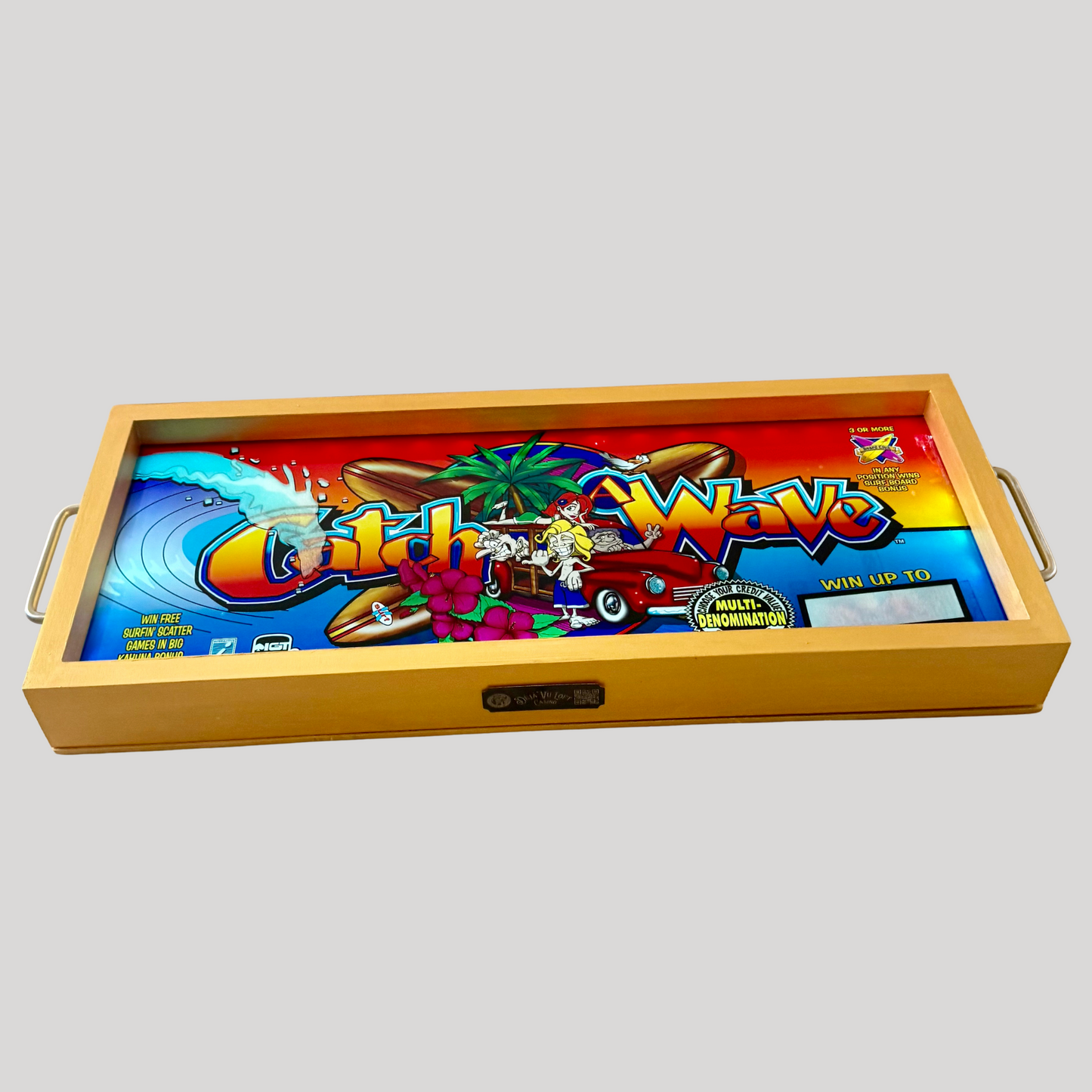 Catch A Wave Slot Glass