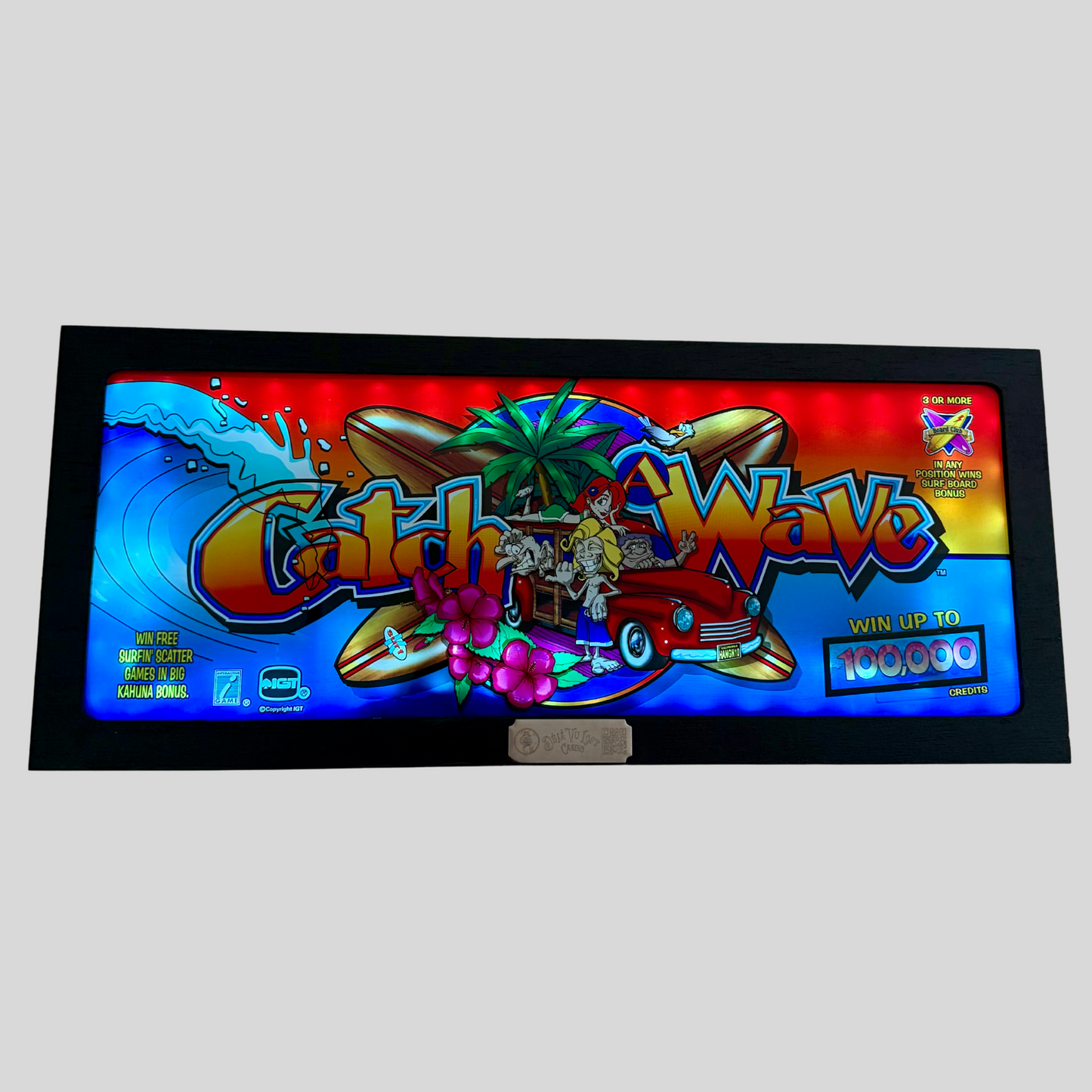 Catch A Wave Slot Glass