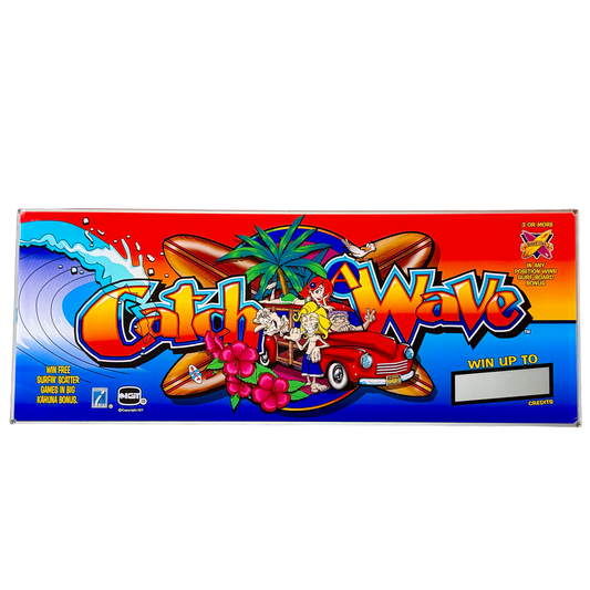 Catch A Wave Slot Glass