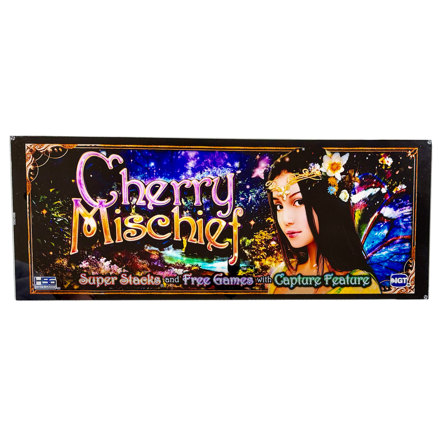 Cherry Mischief Slot Glass