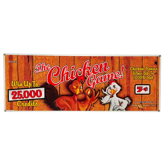 Chicken Game Slot Glass
