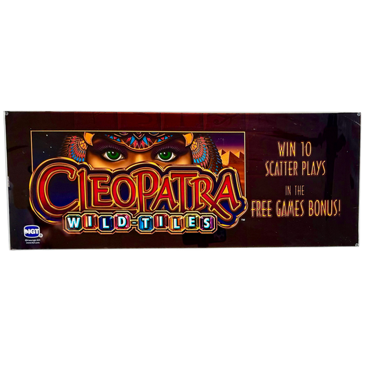 Cleopatra Wild Tiles Slot Glass