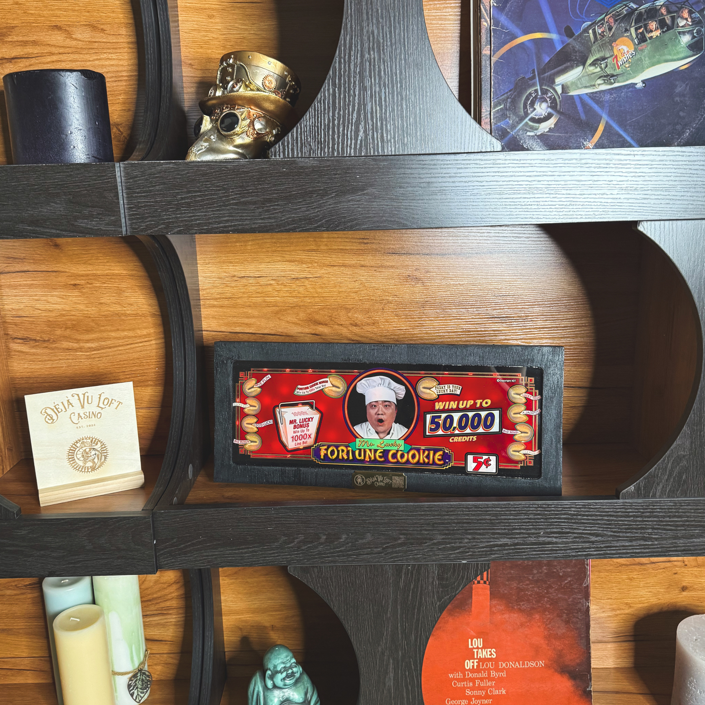 Fortune Cookie Slot Glass