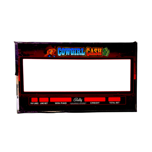 Cowgirl Cash Slot Glass
