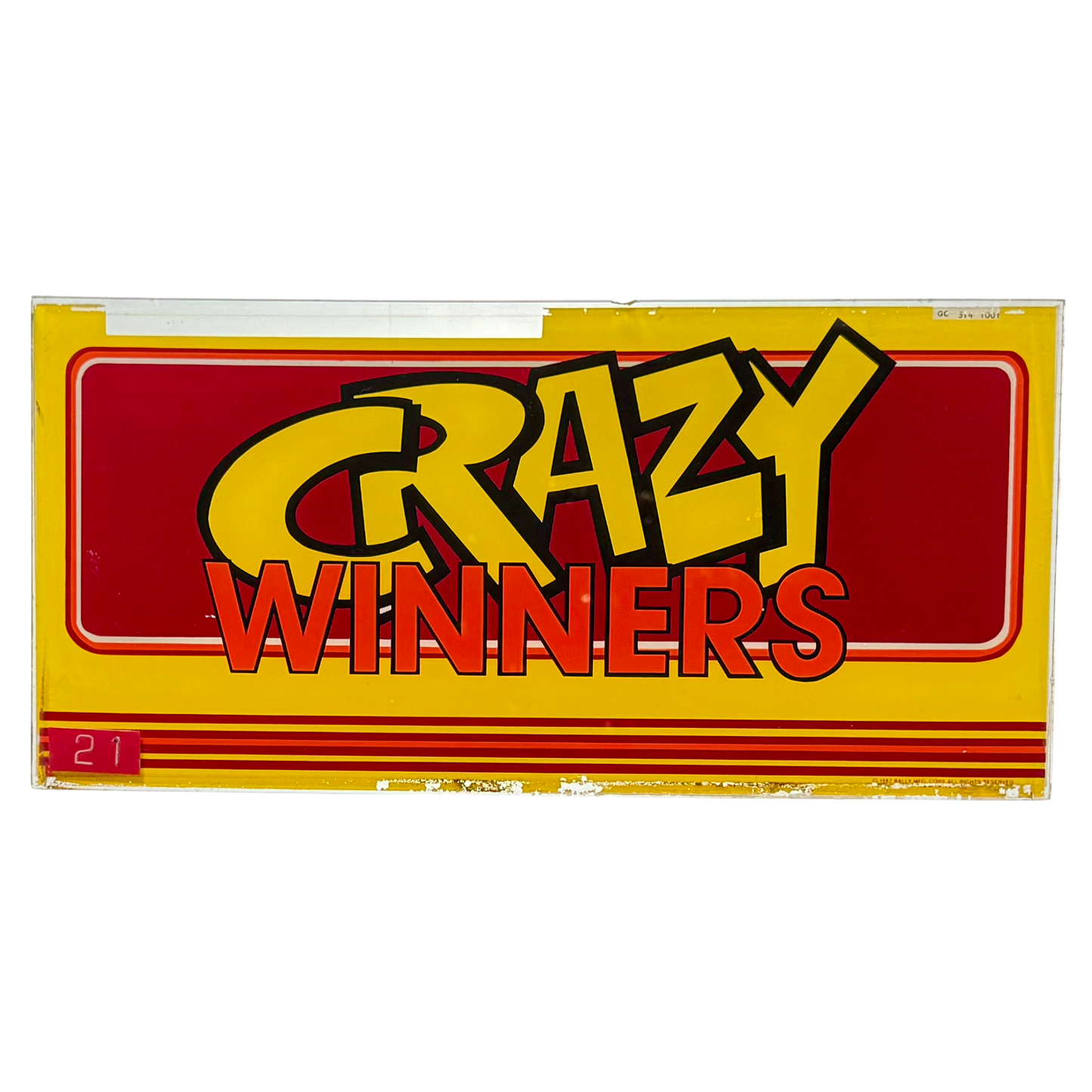 Crazy Winners Slot Glass