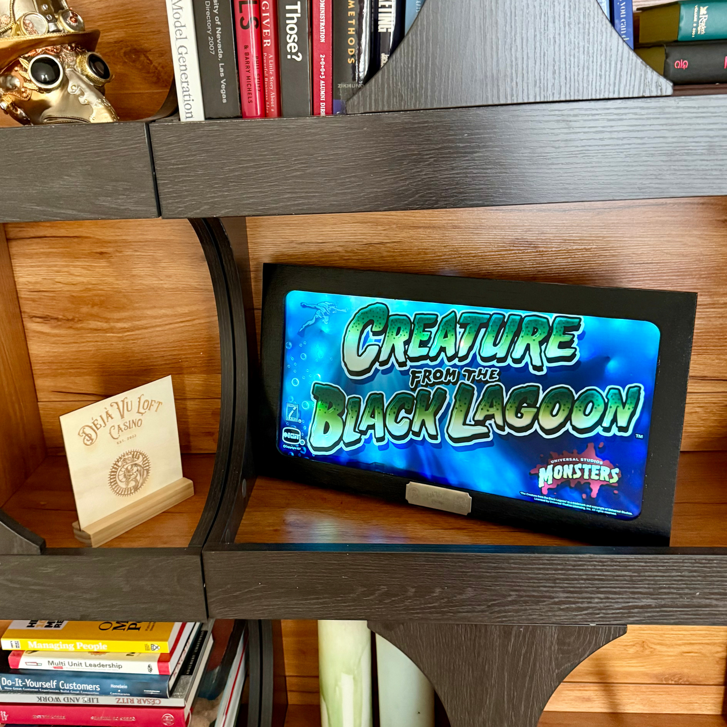 Creature From The Black Lagoon Slot Glass