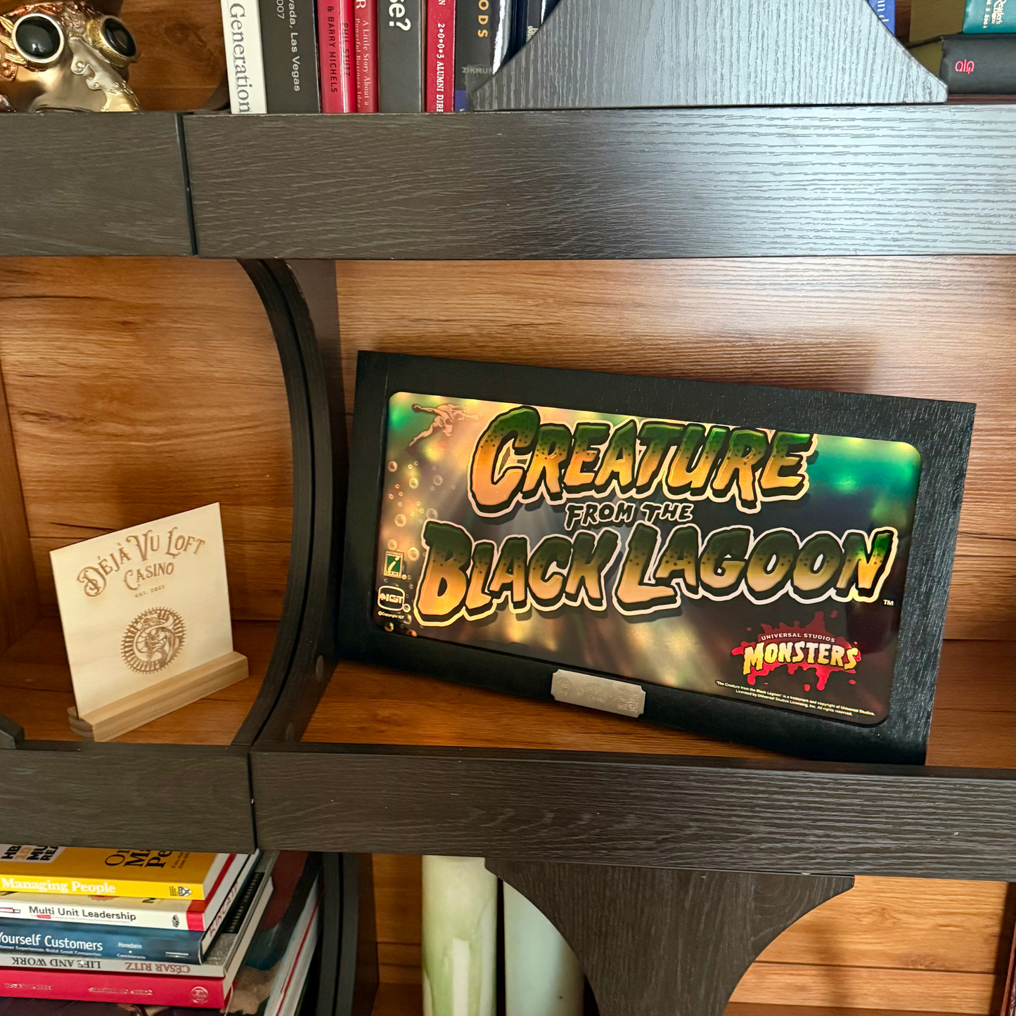 Creature From The Black Lagoon Slot Glass