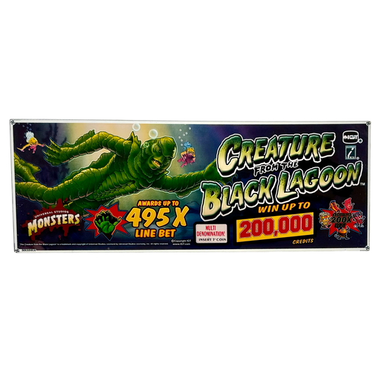 Creature Of The Black Lagoon Slot Glass