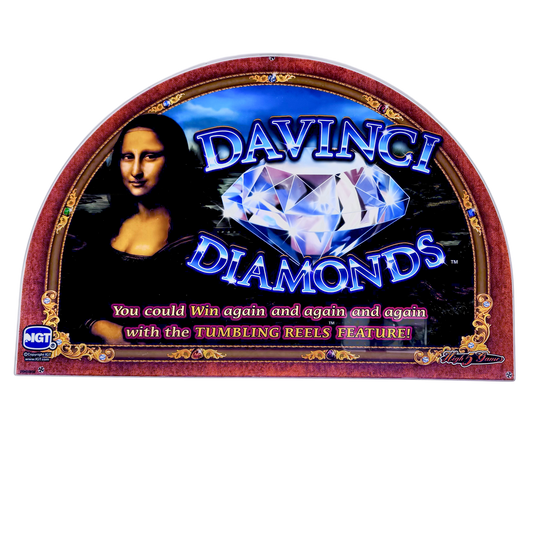 DaVinci Diamonds Slot Glass
