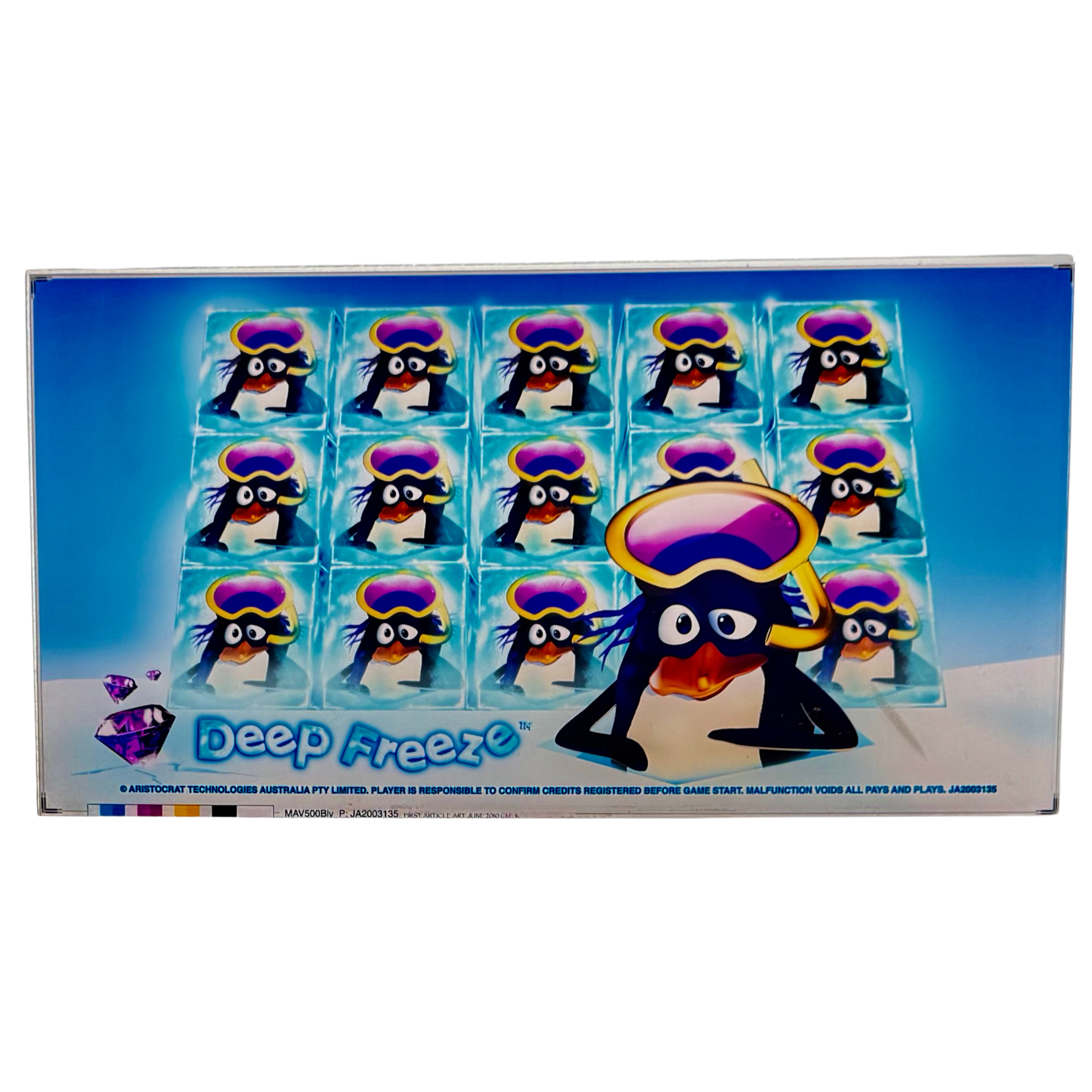 Deep Freeze Slot Retro Acrylic