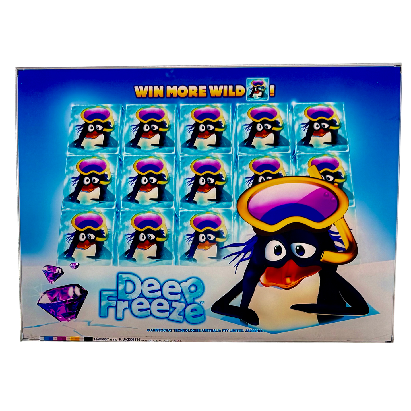 Deep Freeze Slot Retro Acrylic