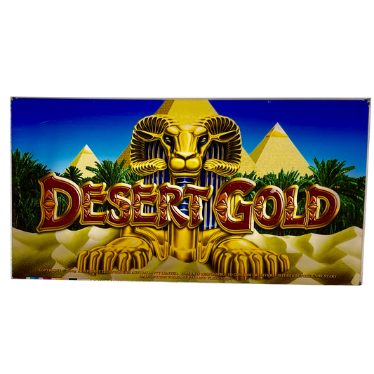 Desert Gold Slot Retro Acrylic