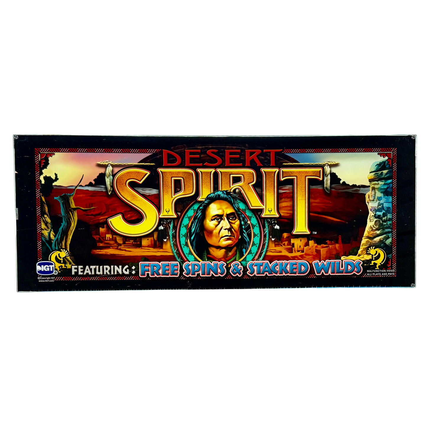 Desert Spirit Slot Glass