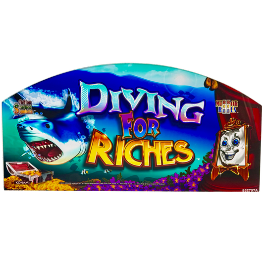 Diving For Riches Slot Glass