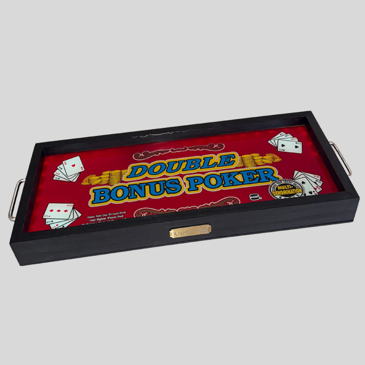 Double Bonus Poker Slot Glass