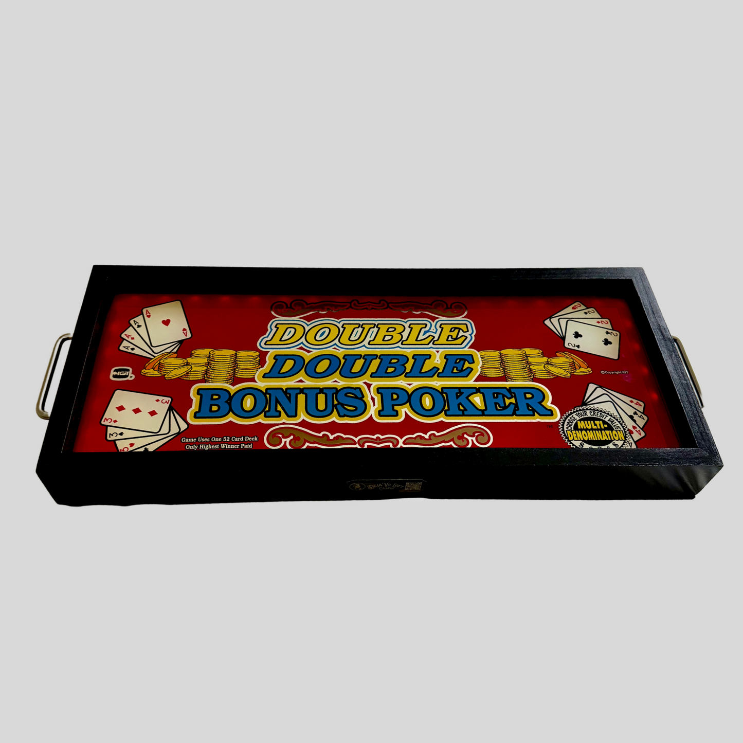 Double Double Bonus Poker Slot Glass