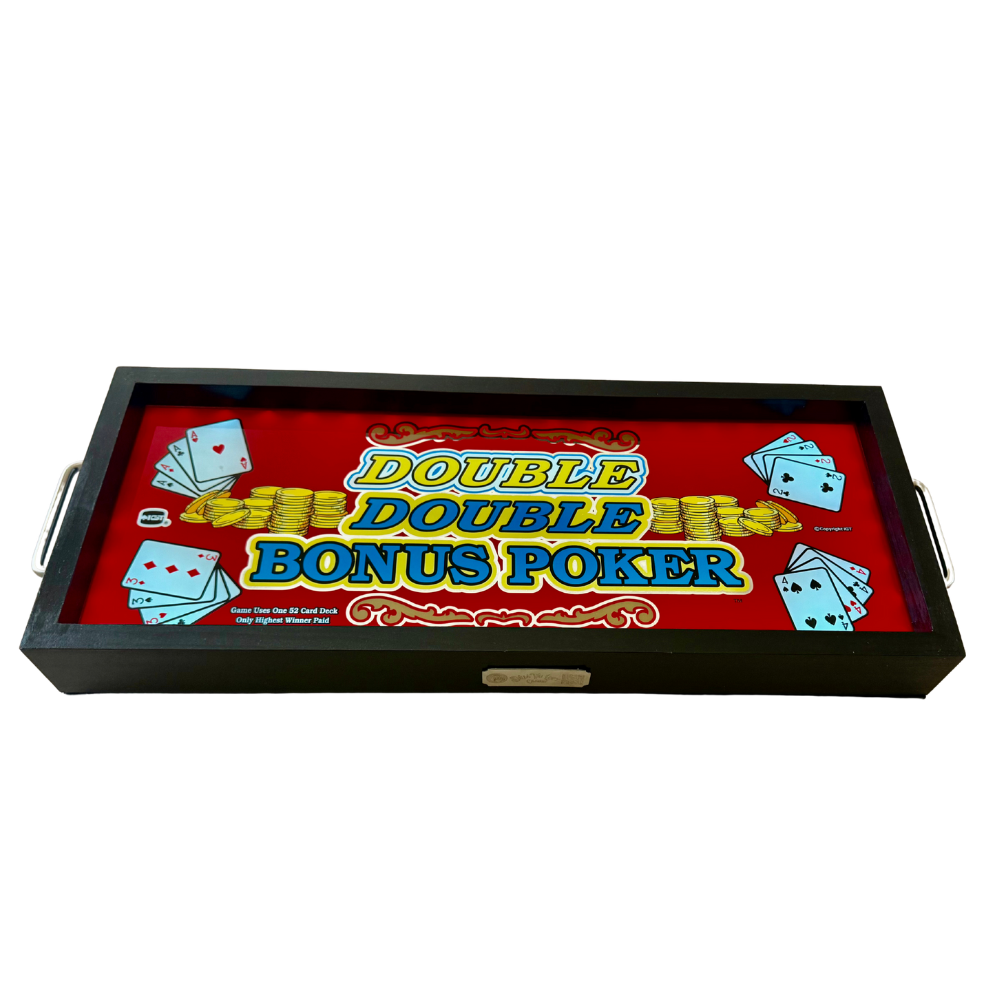 Double Double Bonus Poker Slot Glass