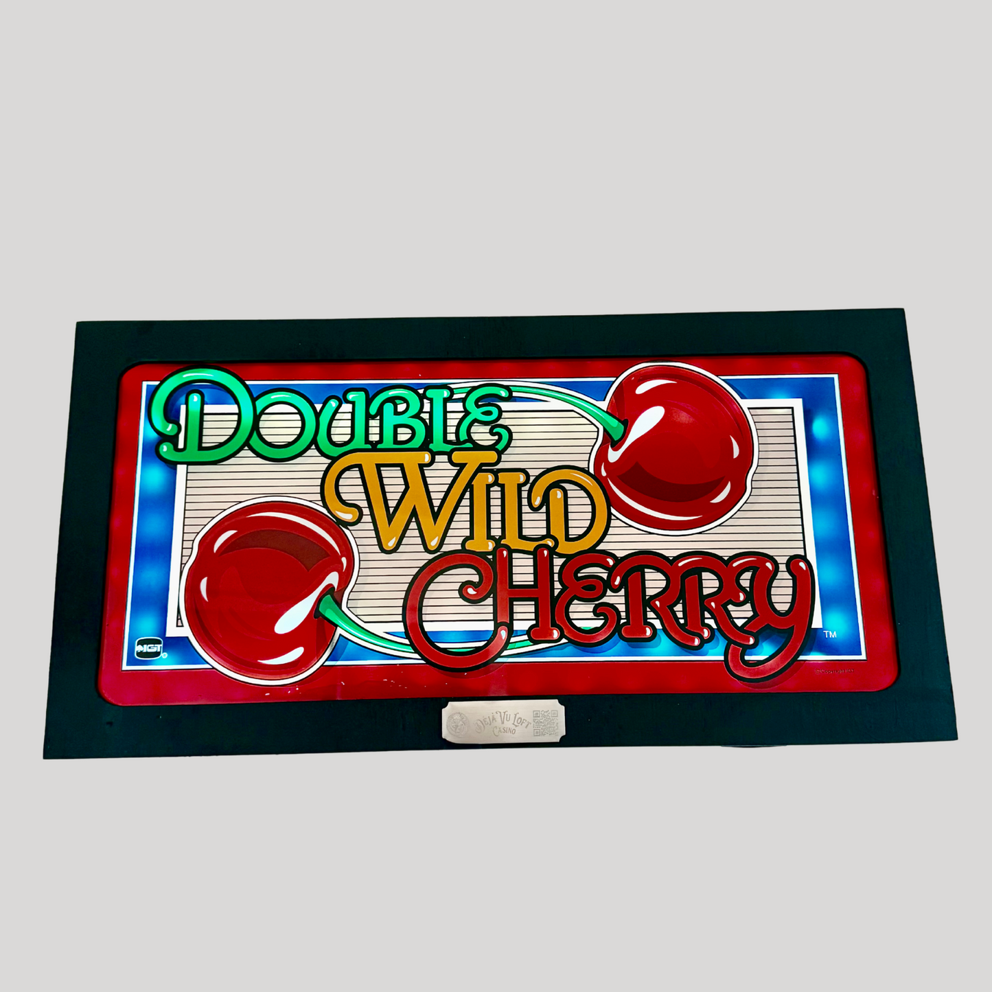 Double Wild Cherry Slot Glass